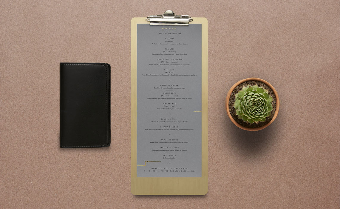 In branding, restaurant menu design constitutes